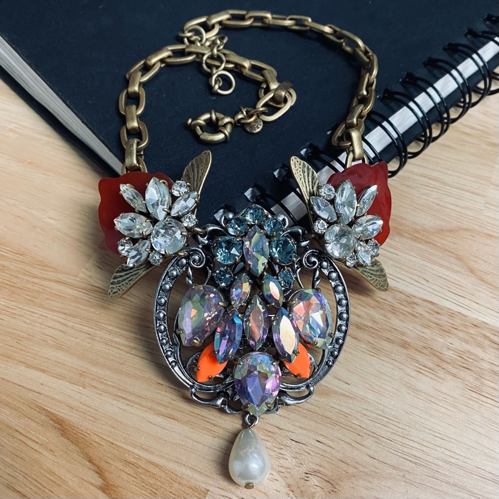 J. CREW 🌟 Jeweled Statement Necklace
